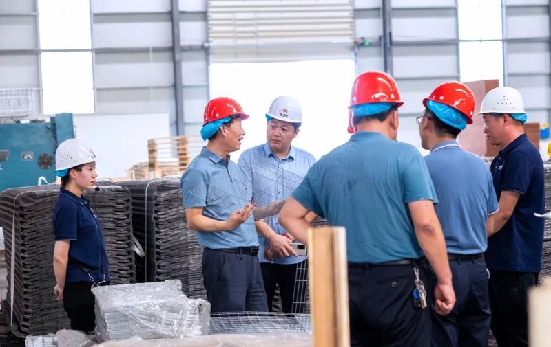 意昂F凯捷简讯|北京“峪口禽业”、、柳江集团贵宾莅临我司考察交流